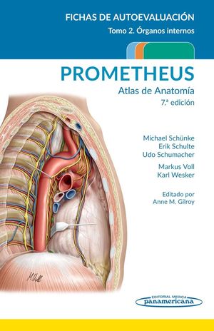 Prometheus. Atlas de anatomía. Fichas de autoevaluación. Órganos internos / 7 Ed. / Tomo 2