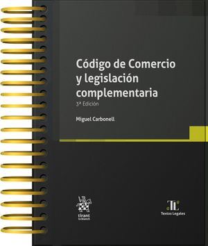 Código de comercio y legislación complementaria / 3 ed. (Anillada)