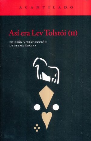 Así era lev Tolstoi / vol. 2