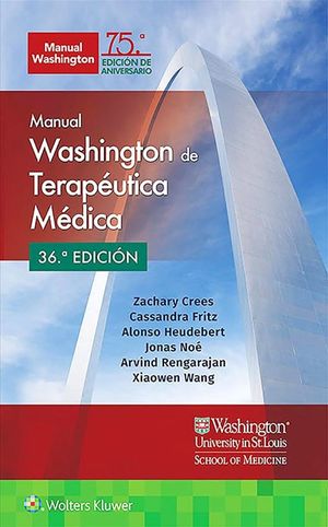 Manual Washington de terapéutica médica / 36 ed.