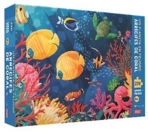 Arrecife de coral. Libro puzzle (220 pzas.)