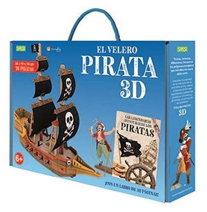 El velero pirata (Libro + maqueta 3D)