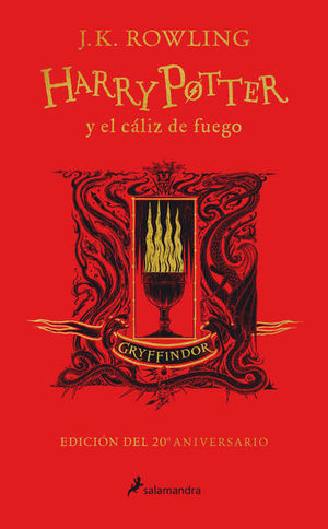 Harry Potter y el cáliz de fuego / Pd. (Edición del 20 aniversario / Rojo)