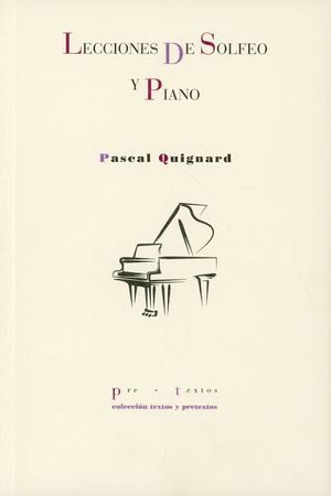 Lecciones de solfeo y piano