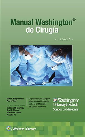 Manual Washington de cirugía / 8 ed.