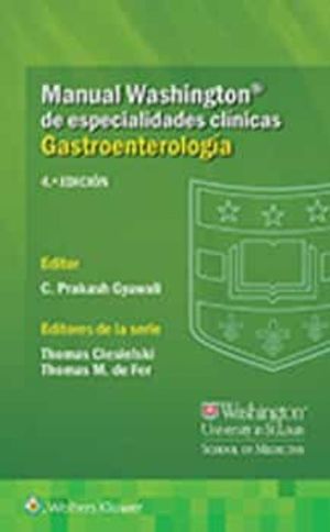 Manual Washington de gastroenterología / 4 ed.