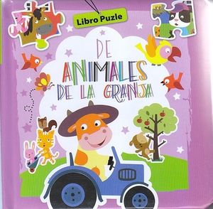 Libro puzle de animales de la granja / Pd.