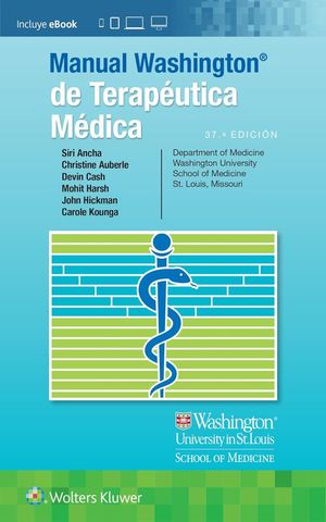Manual Washington de terapéutica médica / 37 ed. (Incluye eBook)