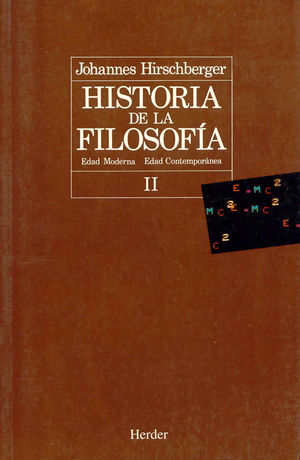 HISTORIA DE LA FILOSOFIA II / EDAD MODERNA