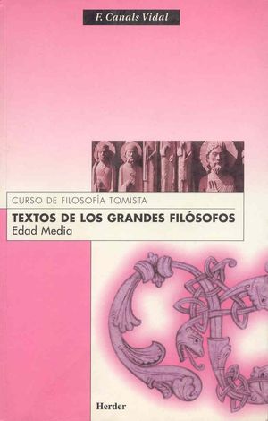 TEXTOS DE LOS GRANDES FILOSOFOS EDAD  MEDIA