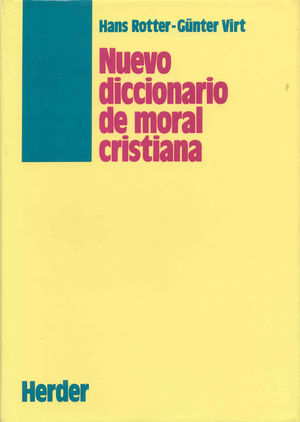 NUEVO DICCIONARIO DE MORAL CRISTIANA / PD.