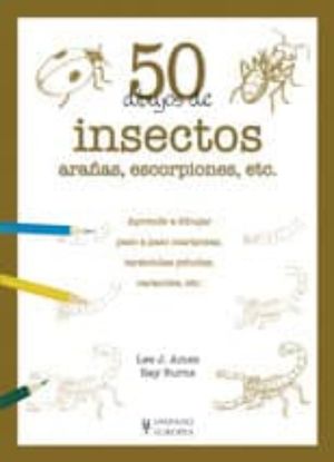 50 DIBUJOS DE INSECTOS ARAÑAS ESCORPIONES ETC