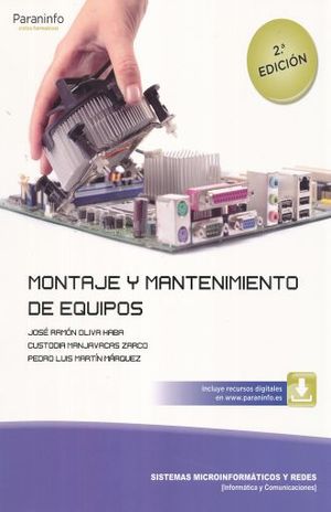 MONTAJE Y MANTENIMIENTO DE EQUIPOS / 2 ED.