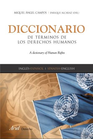 DICCIONARIO DE TERMINOS DE LOS DERECHOS HUMANOS INGLES ESPAÑOL / PD.