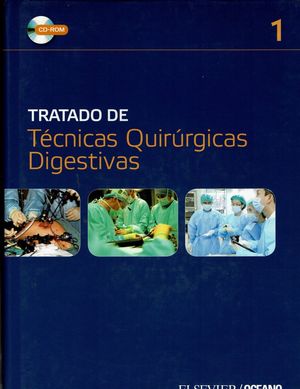Tratado de Técnicas Qurirúrgicas Digestivas / 3 Vols. / Pd. (Incluye CD)