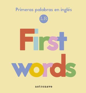 Primeras palabras en inglés. First words / pd.
