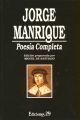 POESIA COMPLETA / JORGE MANRIQUE