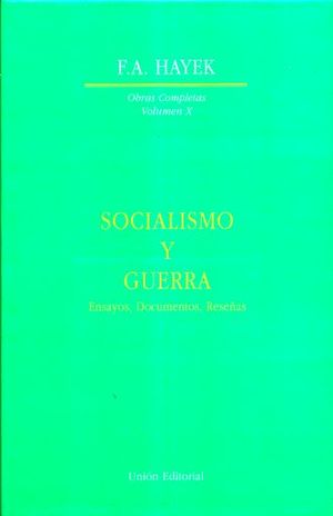 SOCIALISMO Y GUERRA / VOL. 10 / PD.