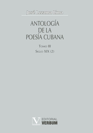 IBD - Antología de la poesía cubana. Tomo III