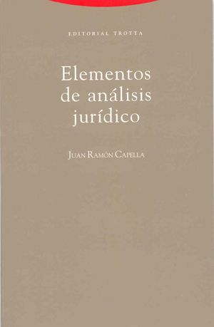 ELEMENTOS DE ANALISIS JURIDICO / 5 ED.