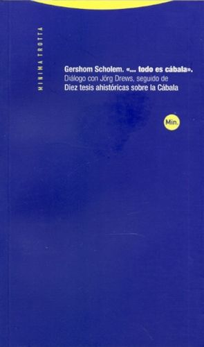 TODO ES CABALA / DIALOGO CON JORG DREWS