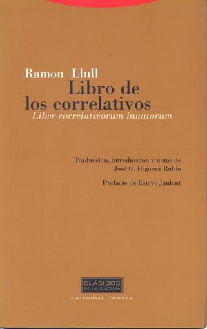 Libro de los correlativos. Liber Correlativorum Innatorum