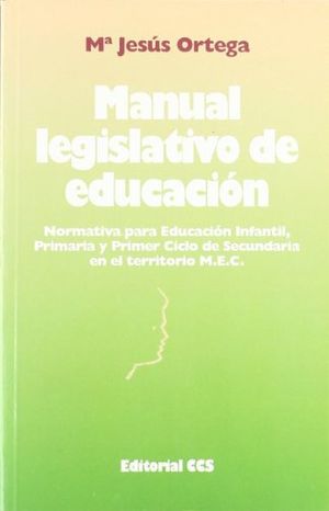 MANUAL LEGISLATIVO DE EDUCACION