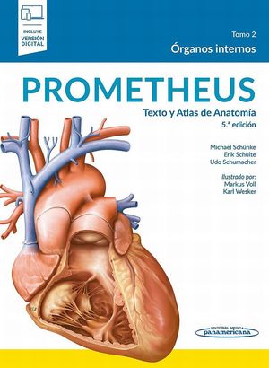 Prometheus. Texto y atlas de anatomía. Órganos internos /  5 ed. / Tomo 2 (Incluye versión digital)