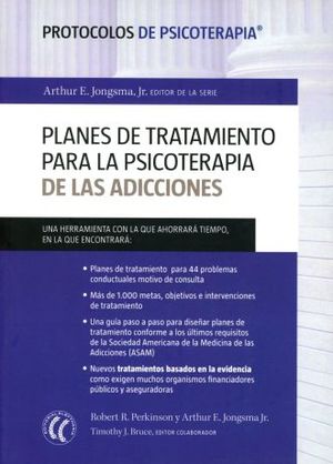 Planes de tratamiento para la psicoterapia de las adicciones