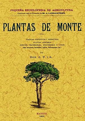 Plantas de monte. Plantas arbustativas y herbáceas (Edición facsimilar 1900)