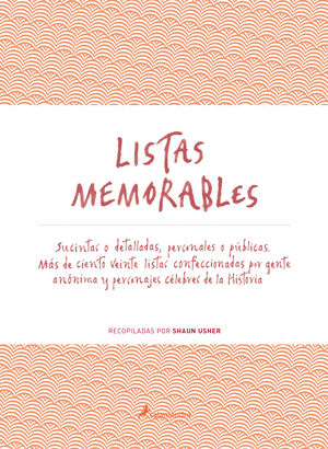 LISTAS MEMORABLES / PD.