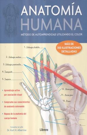Anatomía humana. Método de autoaprendizaje utilizando el color