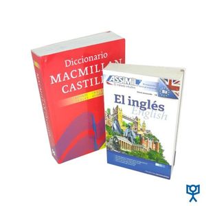 Paquete 59. Diccionario Macmillan Castillo. Español-Inglés / Inglés-Español / El inglés. Principiantes y falsos principiantes B2. Assimil, el método intuitivo