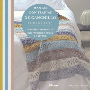 MANTAS CON FRANJAS DE GANCHILLO
