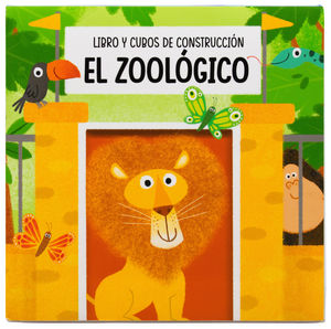 Libro y cubos de construcción. El Zoológico / Pd.