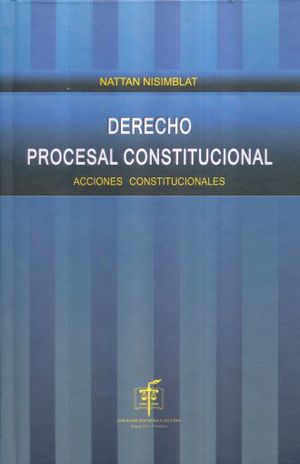 DERECHO PROCESAL CONSTITUCIONAL. ACCIONES CONSTITUCIONALES / PD.