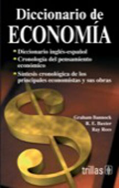 DICCIONARIO DE ECONOMIA / 3 ED.