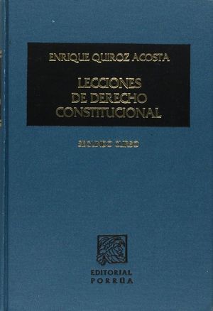 Lecciones de derecho constitucional. Segundo curso / 2 ed. / Pd.