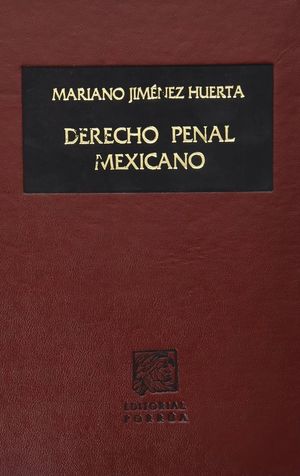 DERECHO PENAL MEXICANO / 2 TOMOS 6/ED