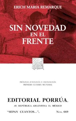 # 669. SIN NOVEDAD EN EL FRENTE