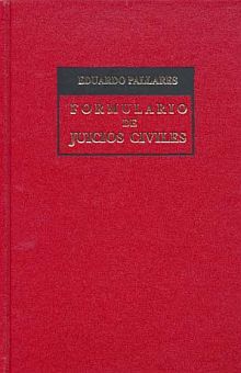 FORMULARIO DE JUICIOS CIVILES / 28 ED. / PD.
