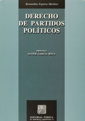 DERECHO DE PARTIDOS POLITICOS