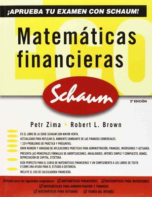 MATEMATICAS FINANCIERAS. SCHAUM / 2 ED.