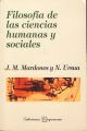 FILOSOFIA DE LAS CIENCIAS HUMANAS Y SOCIALES. MATERIALES PARA UNA FUNDAMENTACION CIENTIFICA