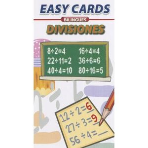EASY CARDS BILINGUES DIVISIONS / DIVISIONES