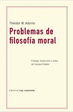 Problemas de filosofía moral