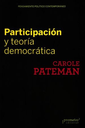 Participación y teoría democrática