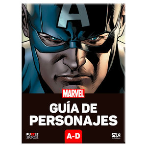 Guía de personajes A - D Capitán América (Incluye rompecabezas 300 pzas.)