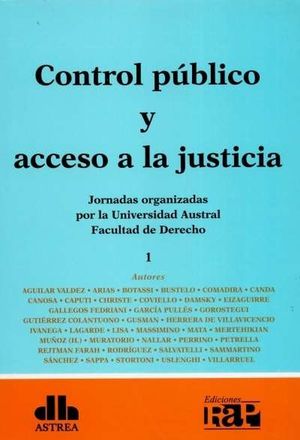 Control público y acceso a la justicia / 2 Tomos