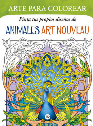 Pinta tus propios diseños de animales art nouveau
